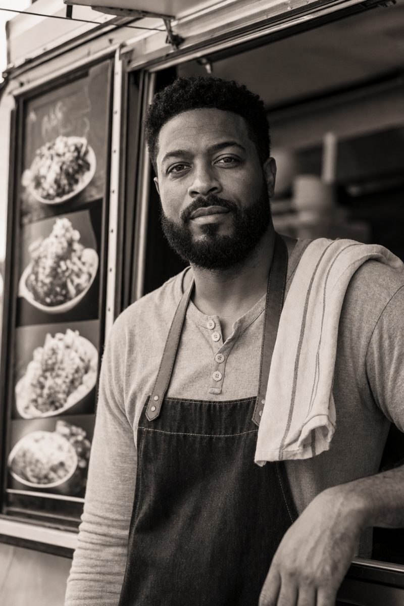 Portrait of Marcus Delaine